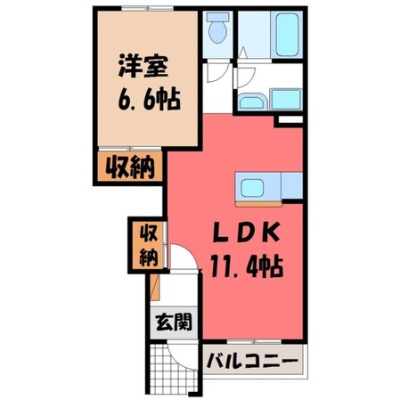 サンモールの物件間取画像